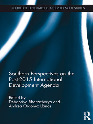 cover image of Southern Perspectives on the Post-2015 International Development Agenda